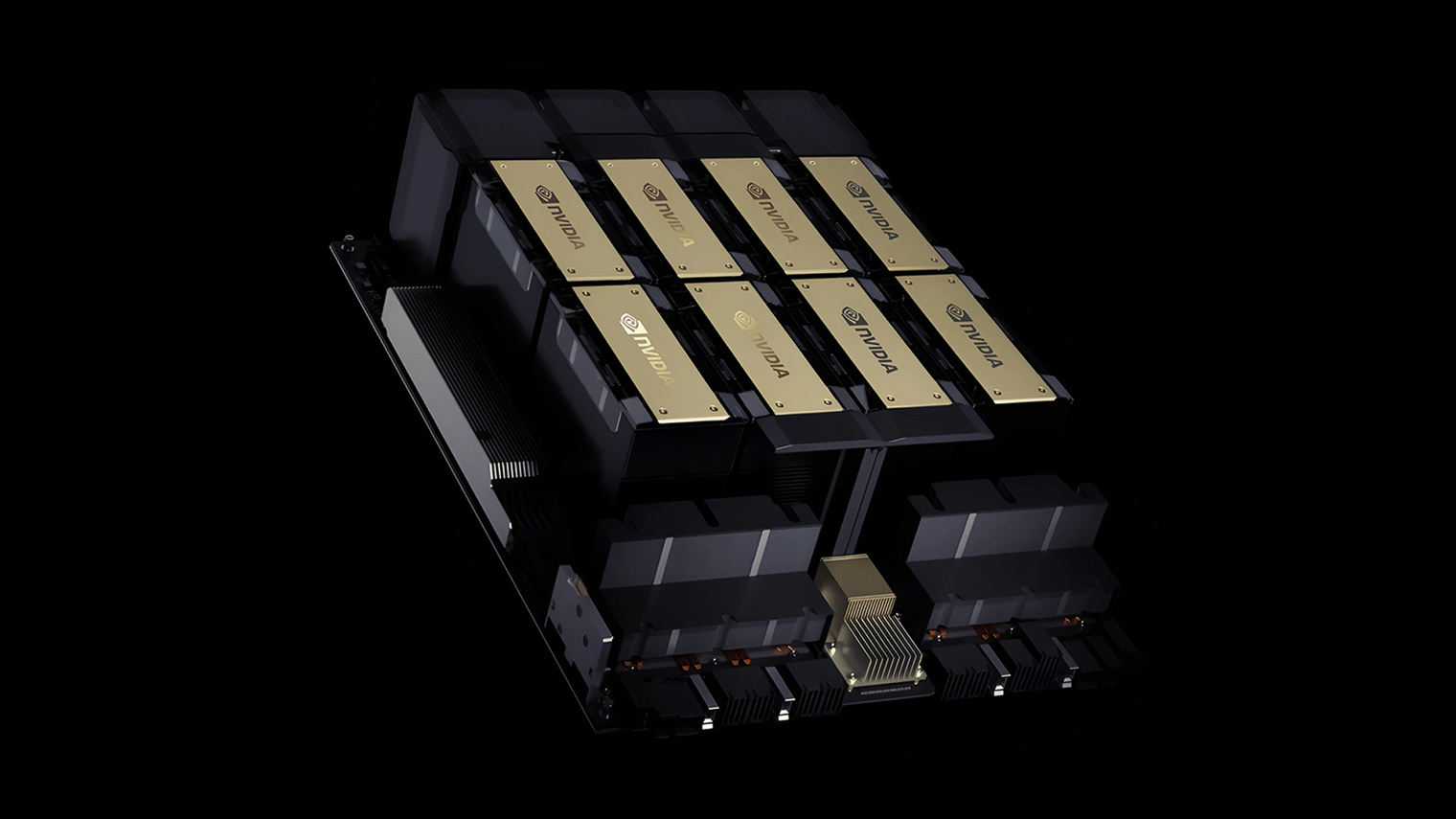 Imagem ilustrativa da GPU NVIDIA H200