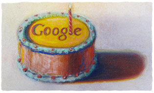 12 anos de Google: Feliz aniversário!!